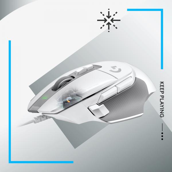 Logitech G G502 X mouse Mano destra USB tipo A Ottico 25600 DPI