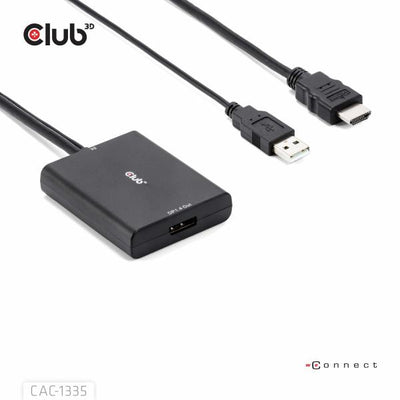 CLUB3D CAC-1335 cavo e adattatore video 1 m HDMI + USB DisplayPort (Adapter Club3D CAC-1335)