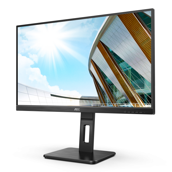 AOC MONITOR 23,8 LED VA FHD 16:9 4MS 250 CDM, PIVOT, VGA/DVI/DP/HDMI, MULTIMEDIALE