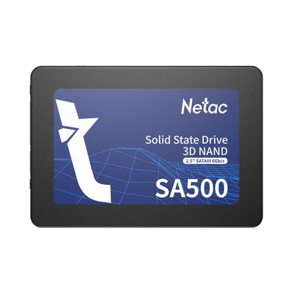 Netac SA500 480 GB 2.5 Serial ATA III 3D NAND (Netac 480GB SA500 SSD, 2.5, SATA3, 3D NAND, R/W 520/450 MB/s, 7mm)