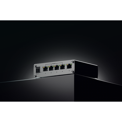Teltonika TSW101 Gigabit Ethernet (10/100/1000) Supporto Power over Ethernet (PoE) Metallico