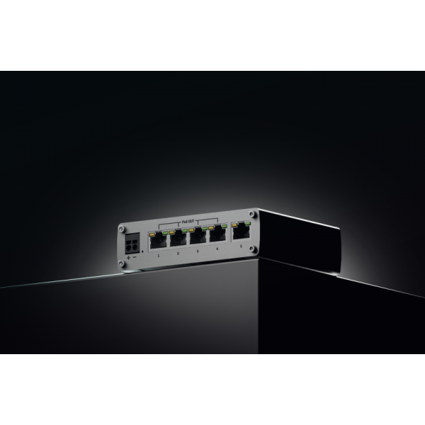 Teltonika TSW101 Gigabit Ethernet (10/100/1000) Supporto Power over Ethernet (PoE) Metallico