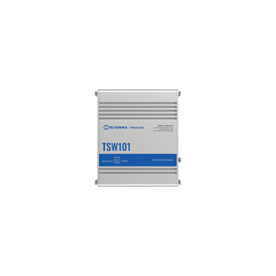 Teltonika TSW101 Gigabit Ethernet (10/100/1000) Supporto Power over Ethernet (PoE) Metallico