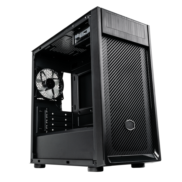 CASE MINITOWER NO PSU ELITE 300 BK 2U3.2 5,25/3,5/2,5 BLACK MATX MITX