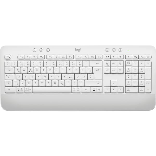 Logitech Signature K650 tastiera RF senza fili + Bluetooth QWERTZ Tedesco Bianco