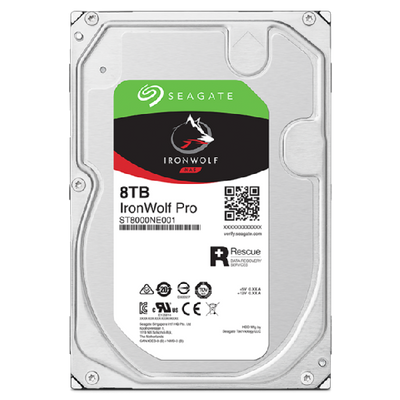 Seagate IronWolf Pro ST8000NT001 disco rigido interno 3.5" 8000 GB
