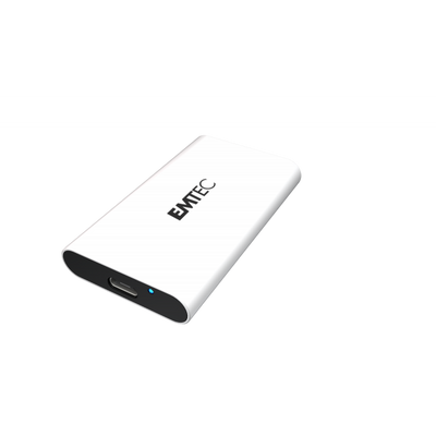 Emtec X210G 500 GB Nero, Bianco (Emtec X210G 500 GB USB Type-C 3.2 Gen)