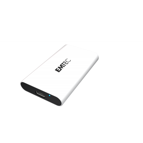 Emtec X210G 500 GB Nero, Bianco (Emtec X210G 500 GB USB Type-C 3.2 Gen)