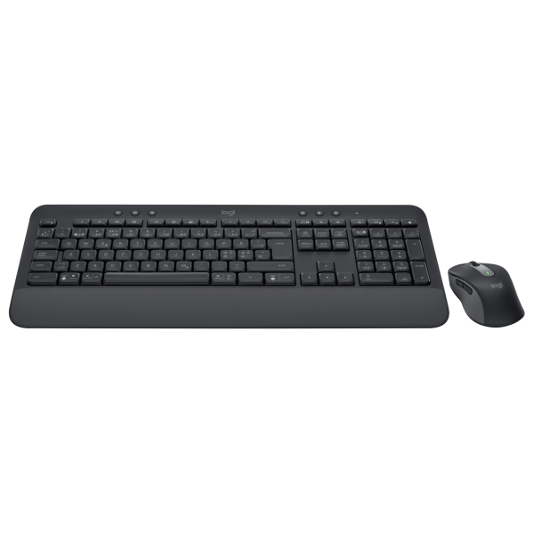 Logitech Signature MK650 Combo for Business - set tastiera e mouse - wireless - Bluetooth LE - QWERTY - Nordico (danese/finlandese/norvegese/svedese)