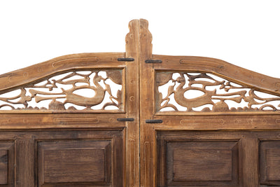 Biscottini Cancello in legno massello e ferro, da interno e da esterno Molto solido robusto