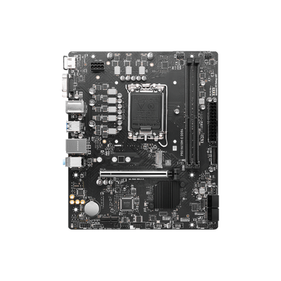 MSI PRO H610M-E DDR4 - scheda madre - micro ATX - socket LGA1700 - chipset H610 - USB 3.2 Gen 1 - Gigabit LAN - grafica integrata (CPU richiesta)