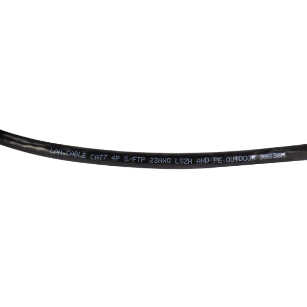 LogiLink CPV0081 cavo di rete Nero 50 m Cat7 S/FTP [S-STP] (LogiLink CPV0081 netv?rkskabel Sort 50)