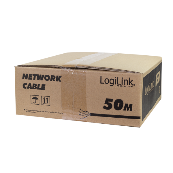 LogiLink CPV0081 cavo di rete Nero 50 m Cat7 S/FTP [S-STP] (LogiLink CPV0081 netv?rkskabel Sort 50)