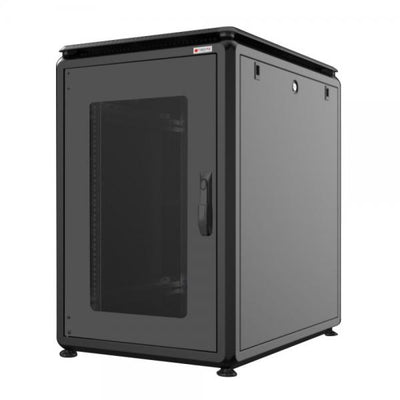 Armadio Server Rack 19'' 600x1000 16 Unità Nero serie Evolution