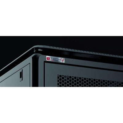 Armadio Server Rack 19'' 800x1000 42U Nero Porta Grigliata serie Evolution Ventilato