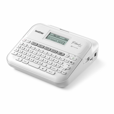 Stampante per Etichette PT-D410UR1 Trasferimento Termico 180 x 180 DPI 20 mm /s USB Colore Bianco