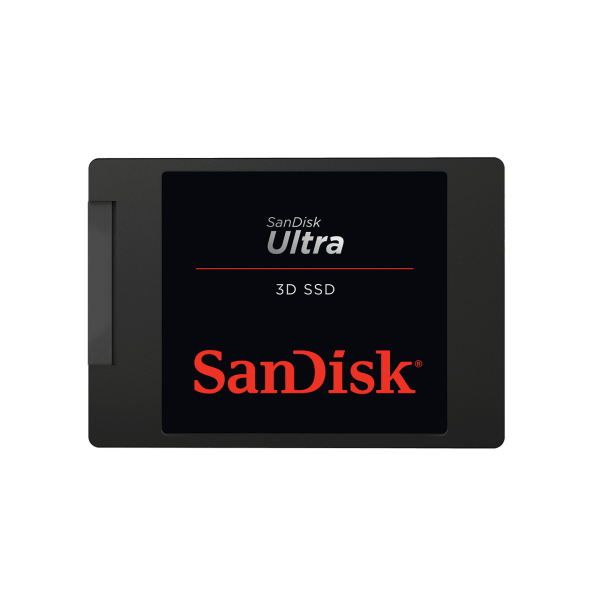 WD SanDisk Ultra 3D - SSD - 500 GB - interno - 2,5" (6,4 cm)