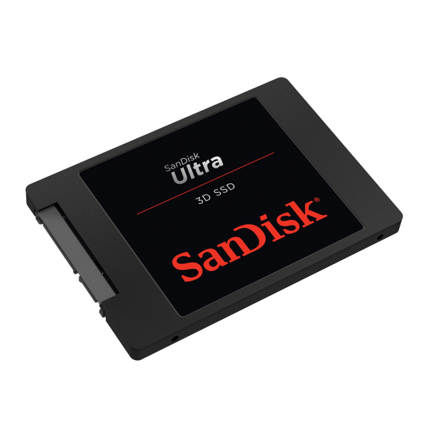 WD SanDisk Ultra 3D - SSD - 500 GB - interno - 2,5" (6,4 cm)
