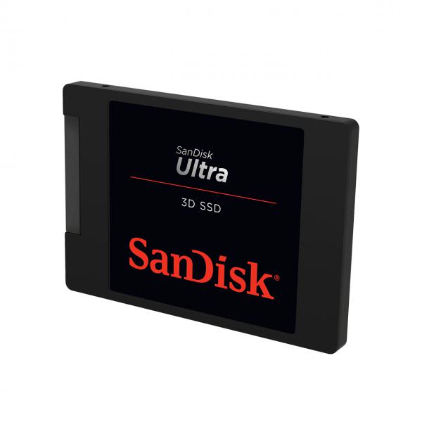 WD SanDisk Ultra 3D - SSD - 500 GB - interno - 2,5" (6,4 cm)