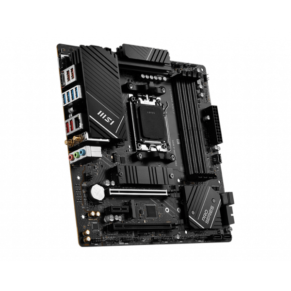 MSI PRO B650M-A WIFI AMD B650 Presa di corrente AM5 micro ATX