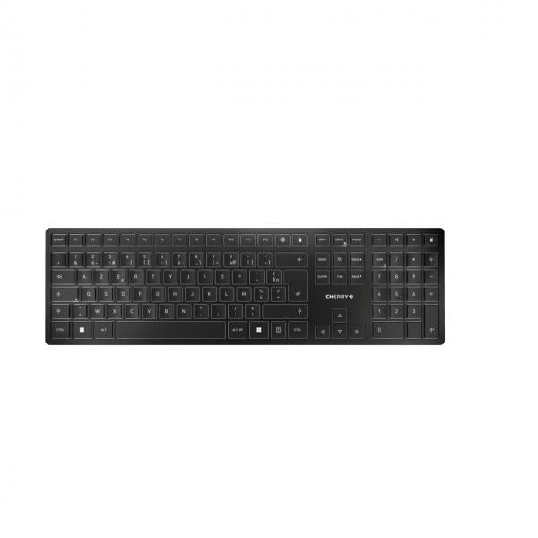 Cherry KW 9100 SLIM - tastiera - wireless - 2,4 GHz, Bluetooth 4.0