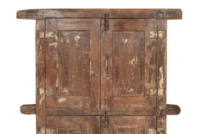 Biscottini Finestra finestrina grata porta in legno massello e in ferro antica e vecchia con telaio da interno o da esterno