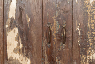 Biscottini Finestra finestrina grata porta in legno massello e in ferro antica e vecchia con telaio da interno o da esterno