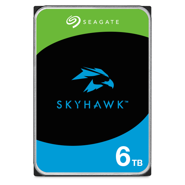 SEAGATE HDD SKYHAWK 6TB 3.5 SATA 6GB/S 256MB