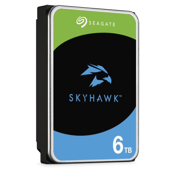 SEAGATE HDD SKYHAWK 6TB 3.5 SATA 6GB/S 256MB
