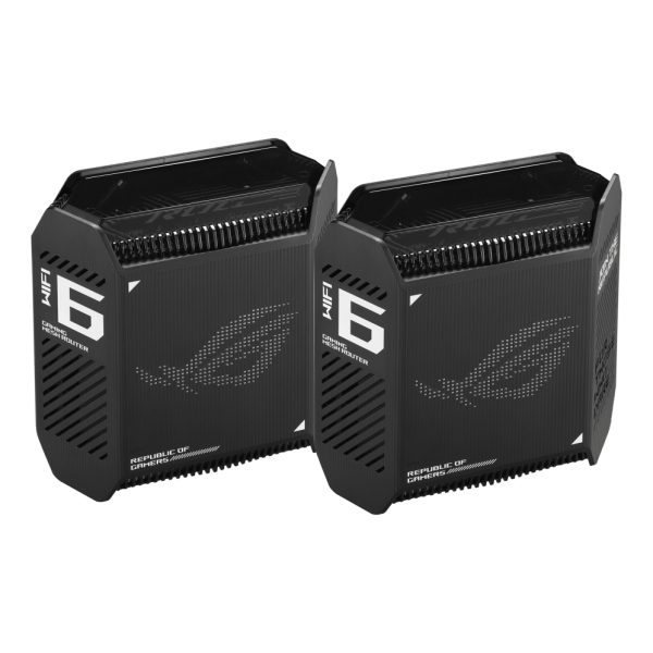 ASUS ROG Rapture GT6 (B-2-PK) Banda tripla (2.4 GHz/5 GHz/5 GHz) Wi-Fi 6 (802.11ax) Nero 4 Interno