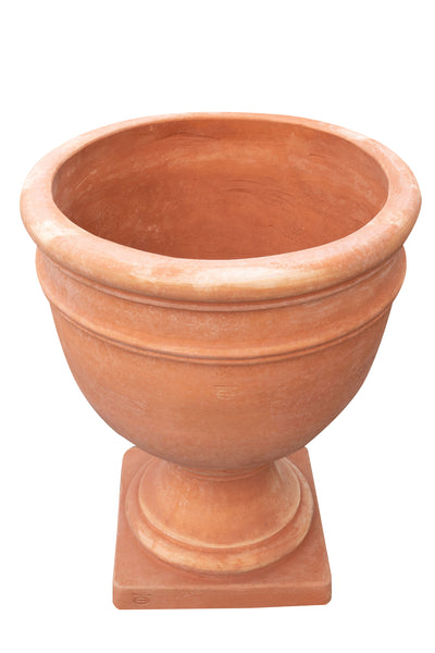 Biscottini Vaso coppa in Terracotta 100% Made in Italy interamente Lavorata a Mano orcio