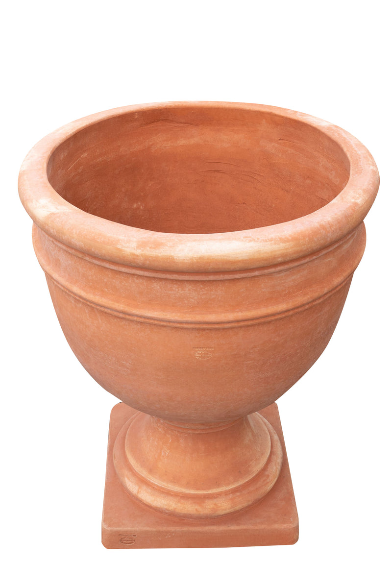 Biscottini Vaso coppa in Terracotta 100% Made in Italy interamente Lavorata a Mano orcio