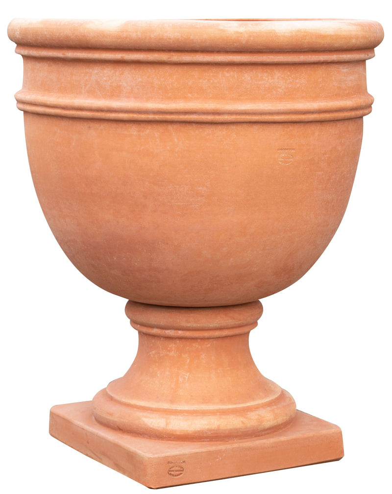 Biscottini Vaso coppa in Terracotta 100% Made in Italy interamente Lavorata a Mano orcio