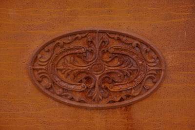 Biscottini Cancello in ferro finitura anticata L400XPR8XH300 CM forgiato mano verniciato