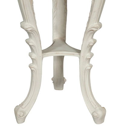 Biscottini PANCHETTO PORTAVASO IN FINITURA BIANCA MADE IN ITALY dimensioni lunghezza