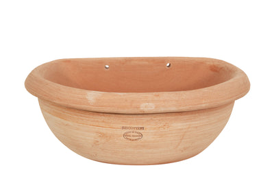 Biscottini Contenitore vasca in Terracotta 100% Made in Italy interamente lavorata a mano