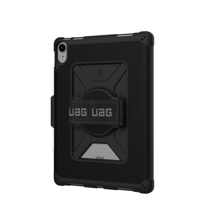 Urban Armor Gear Metropolis 27,7 cm [10.9] Cover Nero (METROPOLIS HANDSTRAP CASE BLACK - APPLE IPAD 10.9IN [2022])