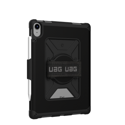 Urban Armor Gear Metropolis 27,7 cm [10.9] Cover Nero (METROPOLIS HANDSTRAP CASE BLACK - APPLE IPAD 10.9IN [2022])