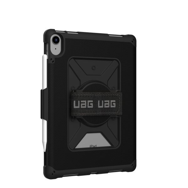 Urban Armor Gear Metropolis 27,7 cm [10.9] Cover Nero (METROPOLIS HANDSTRAP CASE BLACK - APPLE IPAD 10.9IN [2022])