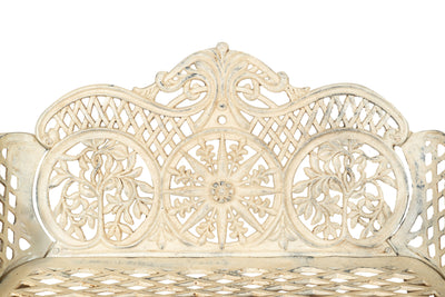 Biscottini Panchina Liberty in ghisa finitura anticata Molto robusta, stabile Offerta