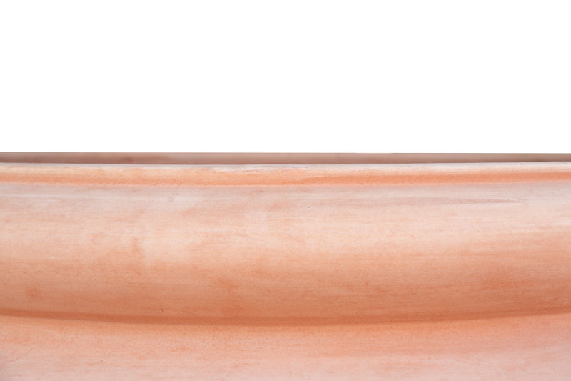 Biscottini Orcio in terracotta Galestro festonato 100% Made in Italy, interamente fatto a mano