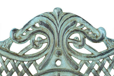 Biscottini Panchina Liberty in ghisa finitura anticata Molto robusta, stabile Offerta