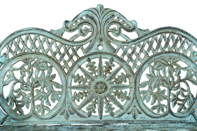 Biscottini Panchina Liberty in ghisa finitura anticata Molto robusta, stabile Offerta