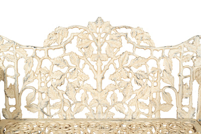 Biscottini Panchina Liberty in ghisa finitura anticata Molto robusta, stabile Offerta