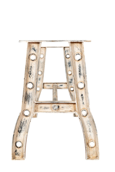 Biscottini Base tavolo in ghisa finitura anticata Molto stabile, robusta Offerta Speciale