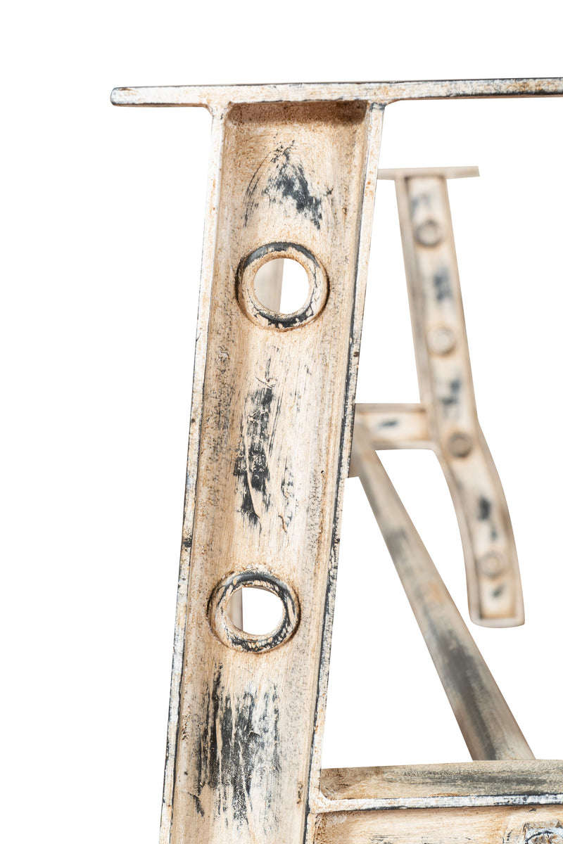 Biscottini Base tavolo in ghisa finitura anticata Molto stabile, robusta Offerta Speciale