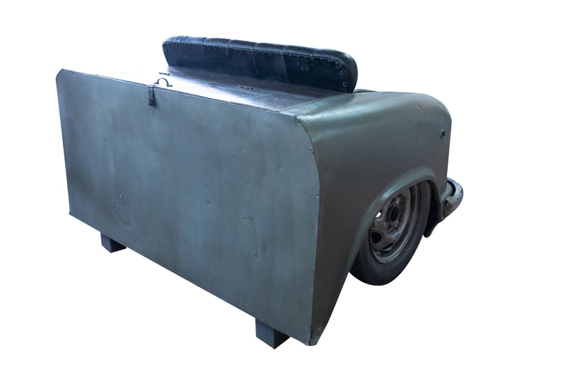 Biscottini Divano in ferro realizzato da una vera ed originale macchina