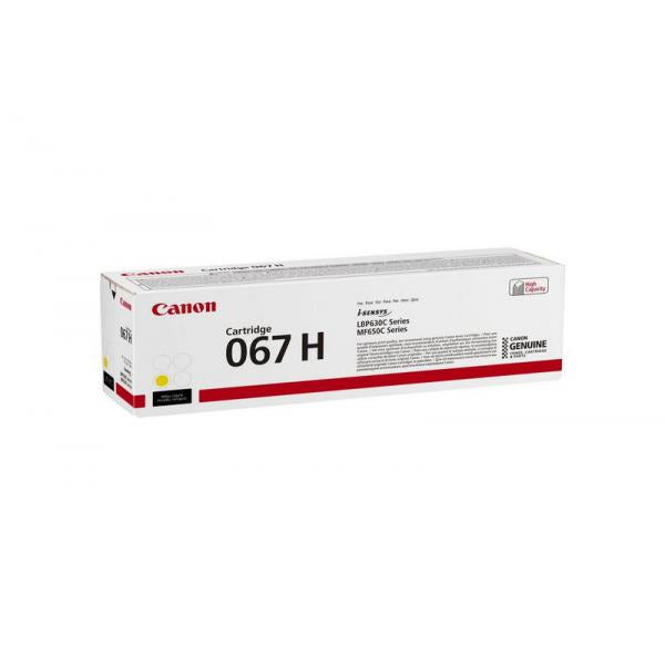CANON TONER GIALLO 067H 2350PG ALTA CAPACITA MF655CDW 5103C002