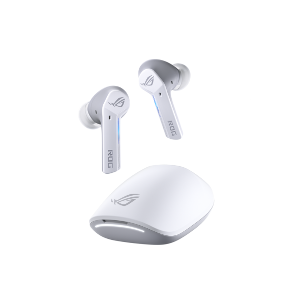 ROG Cetra True Wireless con Custodia di Ricarica Colore Monlight White