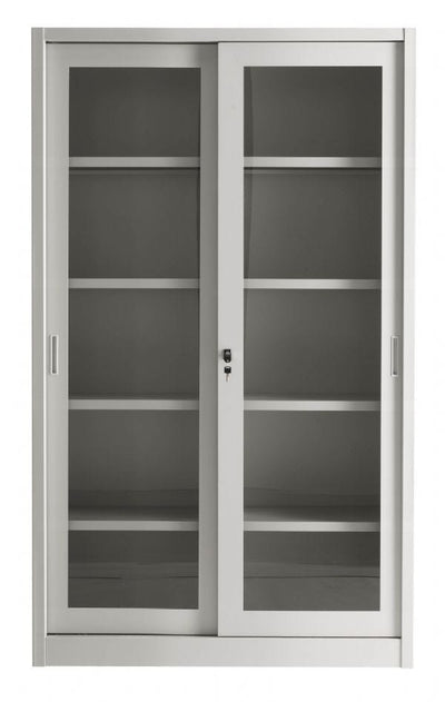 Armadio per Archiviazione ad Ante Scorrevoli IN VETRO cm. 120x37,5x200H